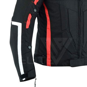 Chaqueta de Motocicleta Cardura para Hombre, Traje de Carreras de Moto, Ropa de Carreras Reflectante para Montar al Aire Libre, Hecho en Duradero - Product Image 5