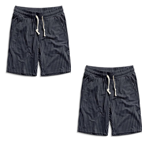 Offre Spéciale Short de survêtement personnalisé noir blanc élégant pour hommes multifonction avec motif solide Méthode de tissage non tissé à bas prix - Product Image 5