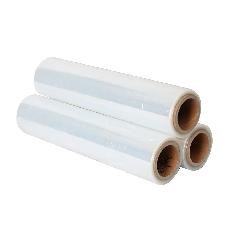 Manufaturer Recyclable High-quality Safe and Clear Cling Film Food Wrap Stretch Wrap PE Film Roll Wholesale Vietnam Supplier