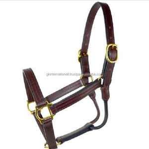 Selle anglaise en cuir cousu, en cuir cousu de cheval rembourré, licou, personnalisé, vente en gros avec matériel en laiton - Product Image 2