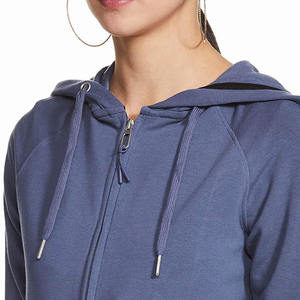 New 2025 Custom Women <b>Zip</b> <b>up</b> Hoodie Pullover <b>Tops</b> Workout Fall Winter Clothing Long Sleeve Thumb Fleece Jackets Trending - Product Image 4
