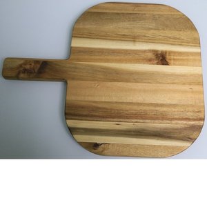 Planche à découper de boucher en bois d'acacia de haute qualité Bloc à découper élégant avec rainure à jus pour un hachage et une coupe pratiques - Product Image 3