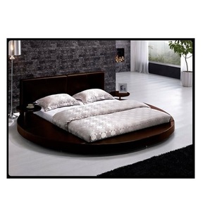 Ensemble de chambre à coucher classique sculpté à la main, lot de meubles en bois, lit rond - Product Image 5