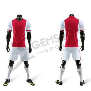 Ensembles de maillots de football personnalisés en gros, haute qualité, pour hommes, séchage rapide, 100% polyester, impression numérique, ensemble uniforme de football personnalisé - Product Image 2