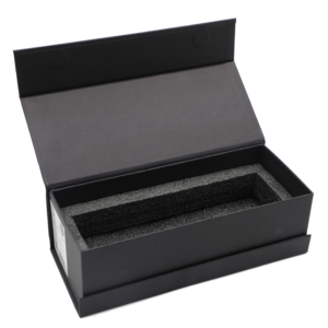 Matt Black Luxury rigid folding Packaging large Cardboard magnet gift box Custom foldable Magnetic Gift Boxes with magnetic lid