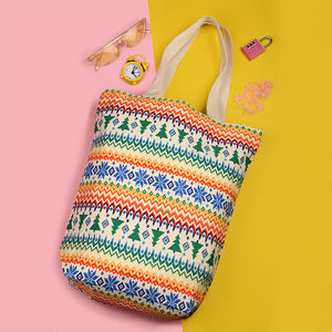 Promotional 2024 Reusable Fancy Cotton Tote <b>Bags</b> Vegetable Grocery Carry Natural Cotton Canvas Shopping Tote <b>Bag</b> with Logo - Product Image 6