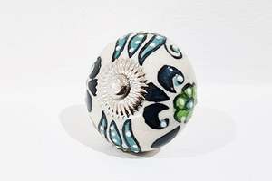 Boutons et poignées modernes en céramique multicolore assortis pour la cuisine, la salle de bain, l'hôtel, la salle à manger, le matériel de garde-robe - Product Image 2