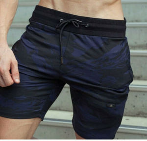 Pantalones cortos informales de entrenamiento para hombre, Shorts ajustados para correr - Product Image 2
