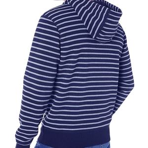 Sudadera con capucha para hombre, con cremallera, efecto tie-dye, tejido French Terry, con franjas de felpa, estilo esencial, manga larga. - Product Image 4