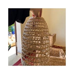 Lampe suspendue en jonc de mer naturel et solide, décoration en résine de mer de haute qualité, fabriqué au VIETNAM, nouveau - Product Image 5