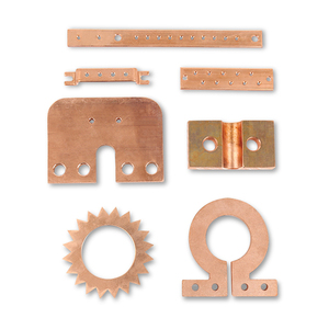 Barras colectoras de cobre costal de calidad superior para uso industrial Excelente conductividad térmica Procesamiento de soldadura de corte de flexión fácil - Product Image 4