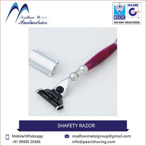 Rasoir à cartouche à triple lame en acier inoxydable avec logo personnalisé, très vendu, pour hommes et femmes, usage personnel - Product Image 2