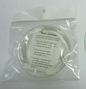 Tapis antidérapant en PVC transparent pour snowboard, grand et rond, avec logo personnalisé, diamètre 100 cm - Product Image 4