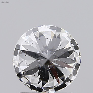E Color ความชัดเจน SI1,ขนาด1.37Ct เพชร Labgrown ขัด,ทรงกลม HPHT-CVD เครื่องประดับเพชรเพชรหลวม - Product Image 2