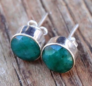 Nouveau à la mode fantaisie rose Druzy Quartz Rectangle forme gemmes boucle d'oreille argent plaqué or broche ensemble boucle d'oreille au cadeau d'anniversaire - Product Image 3