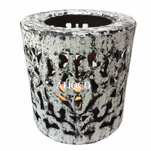 Bougie votive en fer de taille personnalisée au design merveilleux Bougie votive de forme ronde de haute qualité pour l'utilisation de la vaisselle - Product Image 1