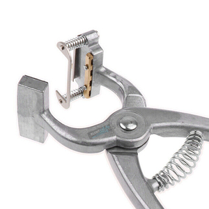 Pinza Quirúrgica de Punta Cerrada de Alta Calidad para Tatuajes, Digite Z 0 9, Instrumentos Veterinarios Estándar para Marcar Orejas de Animales de Granja - Product Image 6