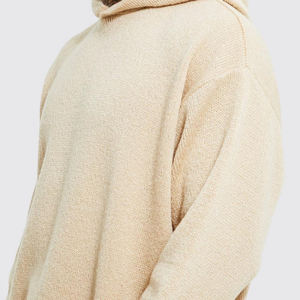 เสื้อฮู้ดโอเวอร์ไซส์สำหรับผู้ชายชุดกางเกงขาสั้นแขนยาวพิมพ์ลายโลโก้ไซส์ XXL งานตามสั่ง - Product Image 3