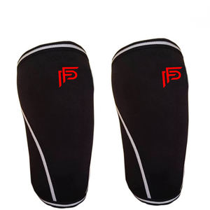 Personalizable 7mm neopreno rodilla manga transpirable Fitness seguridad producto para sentadillas levantamiento de pesas protección tamaño especial - Product Image 6