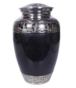 โกศเผาสีม่วงสำหรับขี้เถ้ามนุษย์ด้วยการแกะสลักโกศงานศพทำด้วยมือที่สวยงาม - Product Image 4