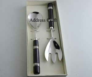 2025 cuillères à salade en bois à la mode outils de qualité articles fiables ensemble de serveurs à salade outils à salade de qualité supérieure ustensiles de cuisine - Product Image 3