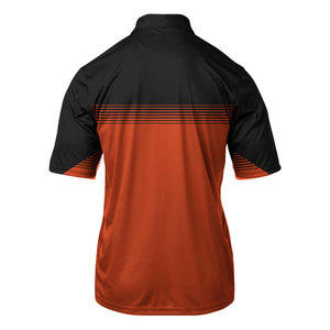 เสื้อโปโลผ้าฝ้ายเมอร์เซอไรซ์คุณภาพสูงสีพื้นเรียบแบบเรียบง่ายสำหรับกอล์ฟ  รับทำโลโก้ OEM - Product Image 2