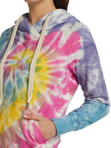 Nouvelle vente directe d'usine femmes meilleure qualité Tie Dye sweats à capuche imprimés respirant à manches longues à capuche - Product Image 6