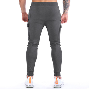 Pantalones deportivos de entrenamiento de algodón informales con logotipo personalizado para hombre con estampado de cantidad Joggers de calle - Product Image 3