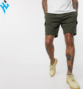 100% produit de haute qualité personnalisé marque privée décontracté séchage rapide tricot Shorts grande taille hommes Gym Fitness porter des pantalons courts - Product Image 2