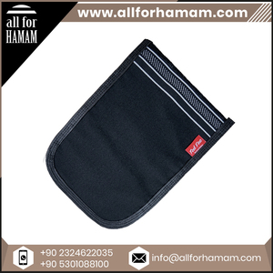 Meilleure vente Accessoires de bain noir pour spa Prix économique Gant à récurer exfoliant Loofah pour l'élimination des peaux mortes du corps - Product Image 5