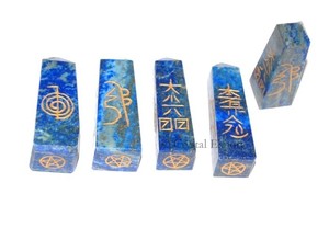 Fournisseur de baguettes de Reiki Usui en agate sculptées Feng Shui en ligne |   Baguettes de Reiki Usui en Agate à vendre - Product Image 2