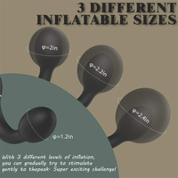 Jouet sexuel anal gonflable automatique pour hommes, masseur de prostate, vibrateurs anaux pour hommes, femmes et couples