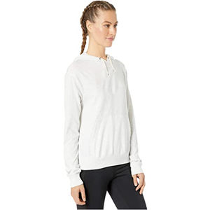 Wholesale Plus Size <b>Women's</b> Casual <b>White</b> <b>Hoodies</b> Breathable Outdoor Wear for Winter Plain Dyed for Adults - Product Image 3