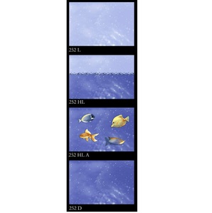 Azulejos de pared de cerámica esmaltada digital de diseño cuadrado multicolor 30x45cm - Product Image 3