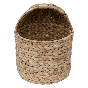 New Wholesale Water Hyacinth Waste Bin Storage Basket Made in Vietnam