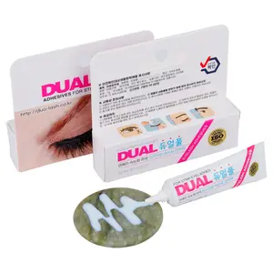 24hr Strip Eyelash Adhesive, Clear, Includes Lash Adhesive, Long Lasting Wear Adhesives for 3D strip eyelashes 7g korea product