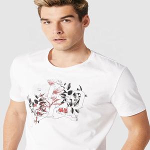 CAMISETA DE ALGODÓN 100% TRANSPIRABLE DE ALTA CALIDAD Y CAJA REGULAR PARA HOMBRE, CON ESTAMPADO PERSONALIZADO, BORDADO, JERSEY, TEJIDO CASUAL, OEM, TALLA GRANDE - Product Image 6