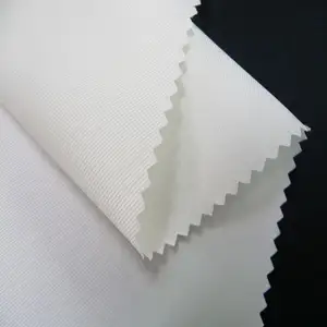 LIM505 Taiwan Fabric For Dress Ivory Twill Mikado Tecido