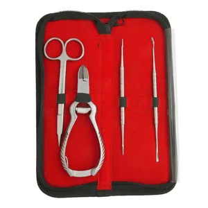 High Quality Chiropody Podiatry Kit Manicure Pedicure Instruments Stainless Steel Cuticle Scissors Nail Lift Beauty Tools