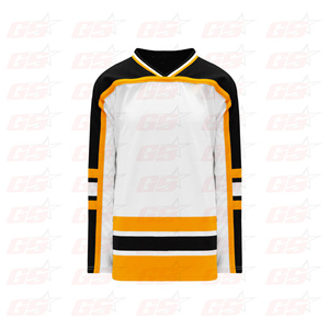Sublimation Embroidery <b>Applique</b> Custom Team Ice Hockey Jerseys - Product Image 3