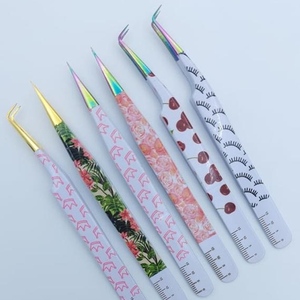 ขนตาปลอมสแตนเลสแบบปรับแต่งได้ขนตาแบบส่วนตัวทนทานปลายไฟเบอร์ - Product Image 2