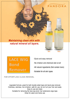Dissolvant de colle pour perruque de dentelle/Dissolvant de colle pour dentelle/Dissolvant de colle