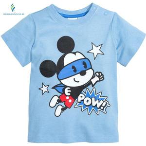 Camiseta de manga corta con cuello redondo para niños, ropa con estampado de logotipo personalizado, 100% algodón - Product Image 5