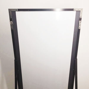 Cermin rias panjang penuh gaya tradisional, cermin dudukan berbingkai aluminium Aloi untuk kamar tidur furnitur modis - Product Image 4