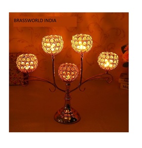 LAITON ÉLÉGANT ET BELLE POUR BOUGEOIR DÉCOR MAISON Par BRASSWORLD INDIA - Product Image 1
