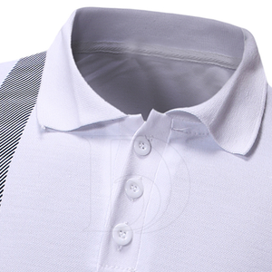 Camiseta de algodón y poliéster Unisex, Polo liso - Product Image 4