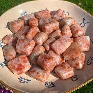 Élégant décor à la maison Feng Shui de haute qualité pierre de soleil dégringolée pierre naturelle polie pierre semi-précieuse artisanat pour - Product Image 2