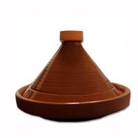 Tajine marocain en céramique pour la cuisson non émaillée, Tajine marocain fait main