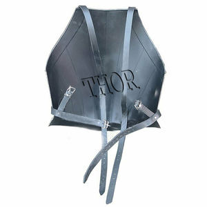 Plastron d'armure musculaire en fer, style médiéval jurassique - Product Image 3