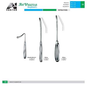 Écarteurs Henry's de haute qualité Bowdler Source d'alimentation manuelle Instruments chirurgicaux Base en acier inoxydable réutilisable - Product Image 2